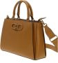 Guess Gele Polyethyleen Schoudertas met Meerdere Compartimenten Yellow Dames - Thumbnail 2