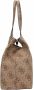 Guess Stijlvolle Vikky Large Tote Tas voor Dames Beige Dames - Thumbnail 2