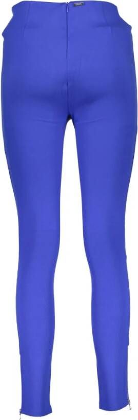 Guess Straight Trousers Blauw Dames