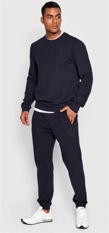 Guess Sweatpants Blauw Heren