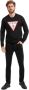 Guess Iconische Biologisch Katoenen Sweater Zwart Black Heren - Thumbnail 4