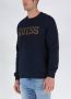 Guess Sweatshirt Beau Blauw Heren - Thumbnail 2