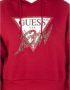 Guess Dames Bordeauxrode Sweatshirt Red Dames - Thumbnail 2