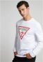Guess Audley Sweatshirt White Heren - Thumbnail 4
