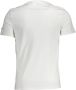 Guess Elegant Slim-Fit Wit Tee met Print Detail White Heren - Thumbnail 2