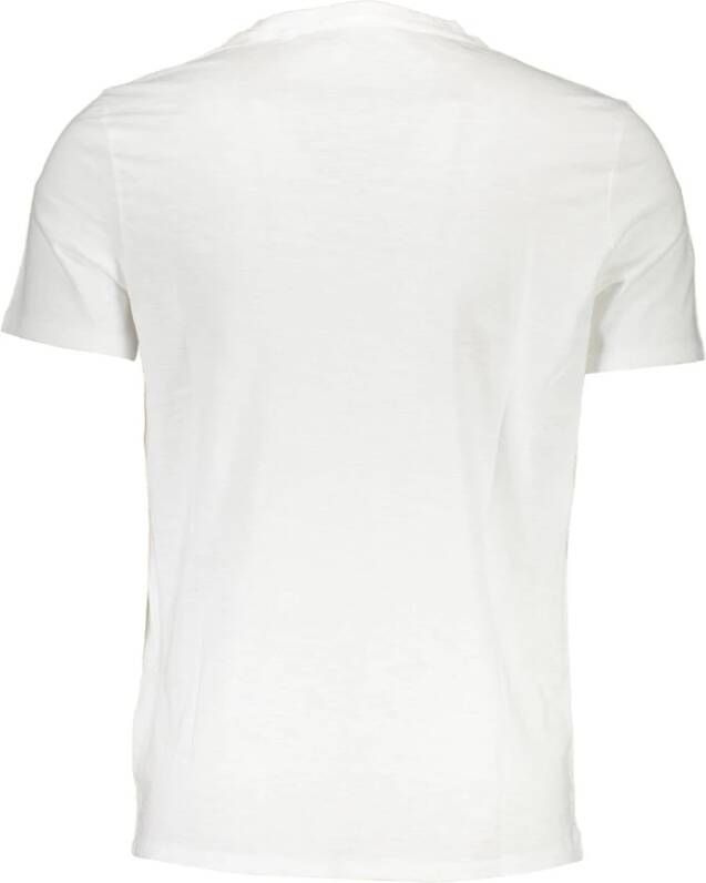 Guess T-shirt Wit Heren