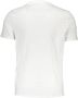 Guess Biologisch Katoenen T-Shirt met Korte Mouwen en Zakje Wit Heren - Thumbnail 2
