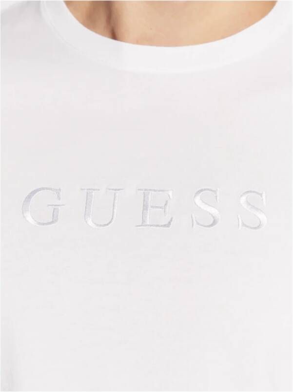 Guess T-shirt Wit Heren