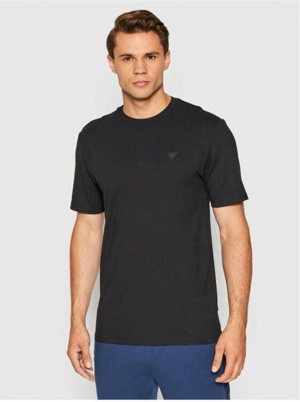 Guess T-shirt Zwart Heren