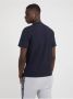 Guess 3D Logo Biologisch Katoenen T-Shirt Blauw Blue Heren - Thumbnail 2