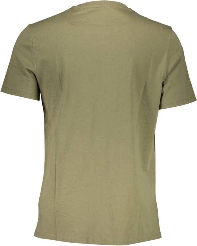 Guess T-Shirts Groen Heren