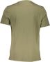 Guess Groen Katoenen T-Shirt Green Heren - Thumbnail 2