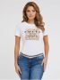 Guess Python Tee Herfst Winter Collectie Wit Dames - Thumbnail 10