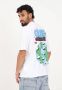 Guess Earth Day Planet T-shirt White Heren - Thumbnail 2
