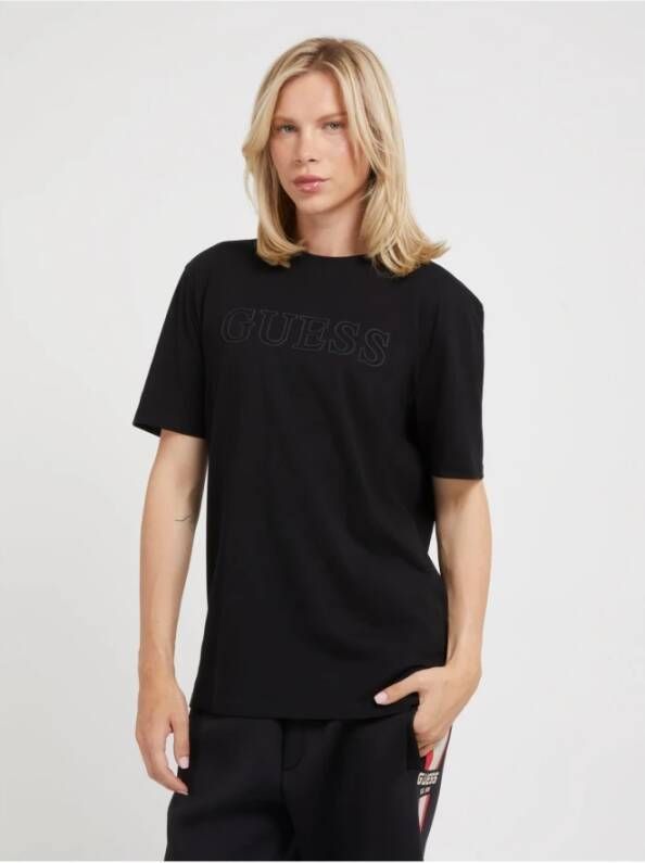 Guess T-Shirts Zwart Dames