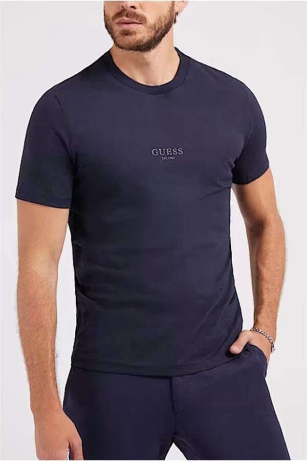 Guess T-Shirts Zwart Heren