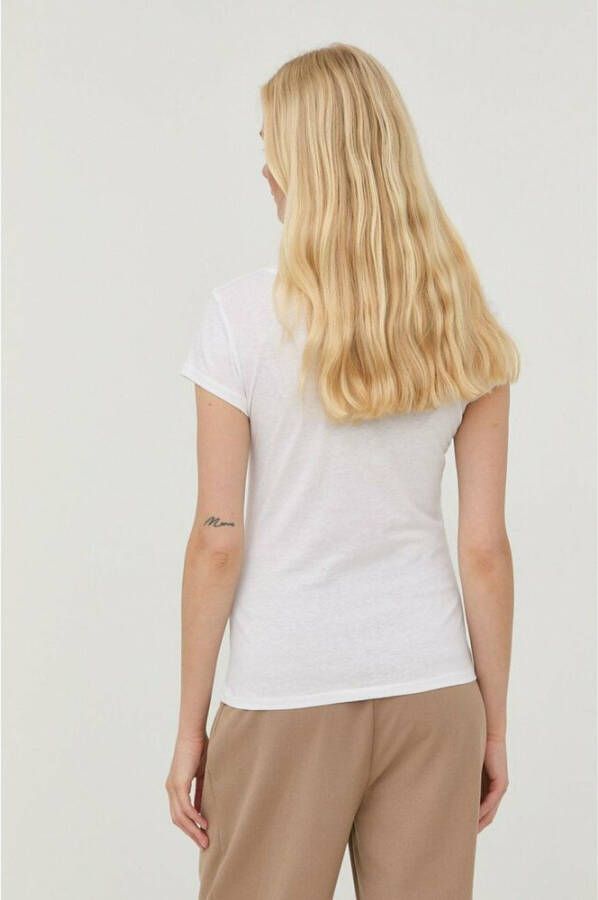 Guess T-shirt Wit Dames