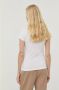 Guess Dames-T-shirt Logo Scoop Wit Dames - Thumbnail 7