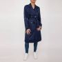 Guess Stijlvolle Dames Trenchcoat Blauw Dames - Thumbnail 2