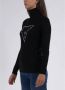 Guess Warm en stijlvol LS TN Gisele Logo Sweater Zwart Dames - Thumbnail 3