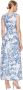 Guess Mouwloze Lange Jurk Gisel Blauw Dames - Thumbnail 2