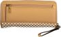 Guess Chique contrastbruine portemonnee met logo Brown Dames - Thumbnail 2
