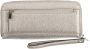 Guess Zilveren Portemonnee met Meerdere Vakken en Ritssluiting Gray Dames - Thumbnail 2