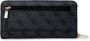 Guess Elegante Zwarte Portemonnee met Meerdere Compartimenten Black Dames - Thumbnail 2