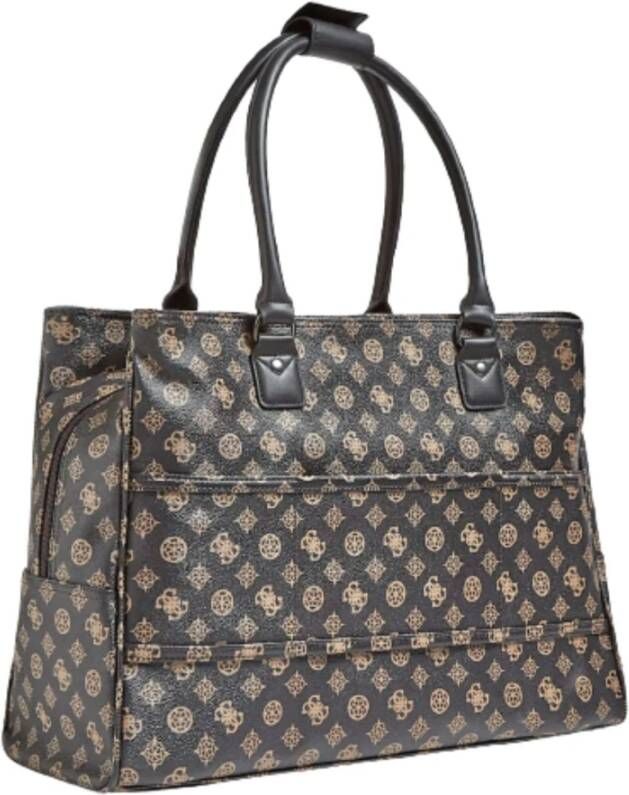 Guess Wilder Shopper Tote Bruin Multilogo Bruin Unisex