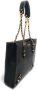 Guess Zwarte Polyurethaan Handtas met Ketting Schouderhandvatten Black Dames - Thumbnail 6