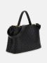 Guess Zwarte Polyethyleen Schoudertas met Verstelbare Band en Kliksluiting Black Dames - Thumbnail 2