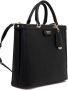 Guess Zwarte polyethyleen handtas met verstelbare schouderband en meerdere compartimenten Black Dames - Thumbnail 2
