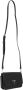 Guess Zwarte Noelle Mini Xbody Flap Organizer Schoudertas Black Dames - Thumbnail 7