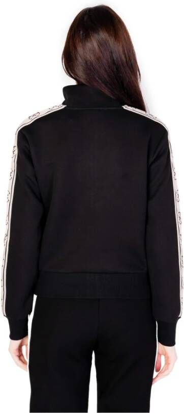 Guess Zwarte Sweatshirt met Rits voor Dames Zwart Dames