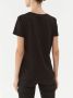 Guess Zwarte Katoenen T-shirt met Korte Mouwen en Strass Details Black Dames - Thumbnail 2