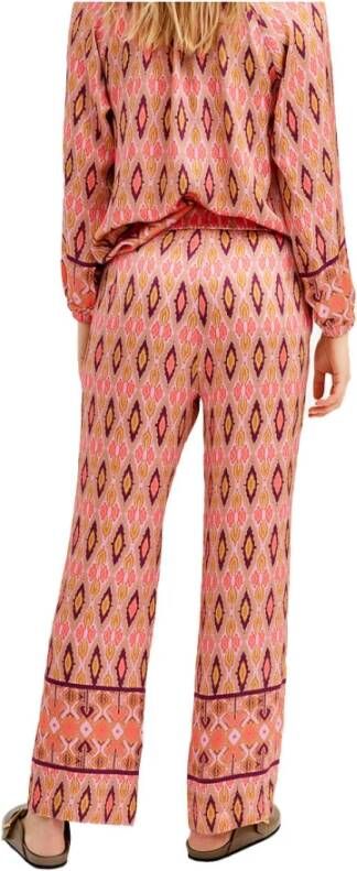 Gustav Levendige Bay Wide Leg Broek Roze Dames