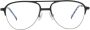 Hackett Zwarte Heren Optische Brillen met Blauw Filter Black Heren - Thumbnail 2
