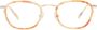 Hackett Bruine Plastic Optische Monturen voor Mannen Brown Heren - Thumbnail 2