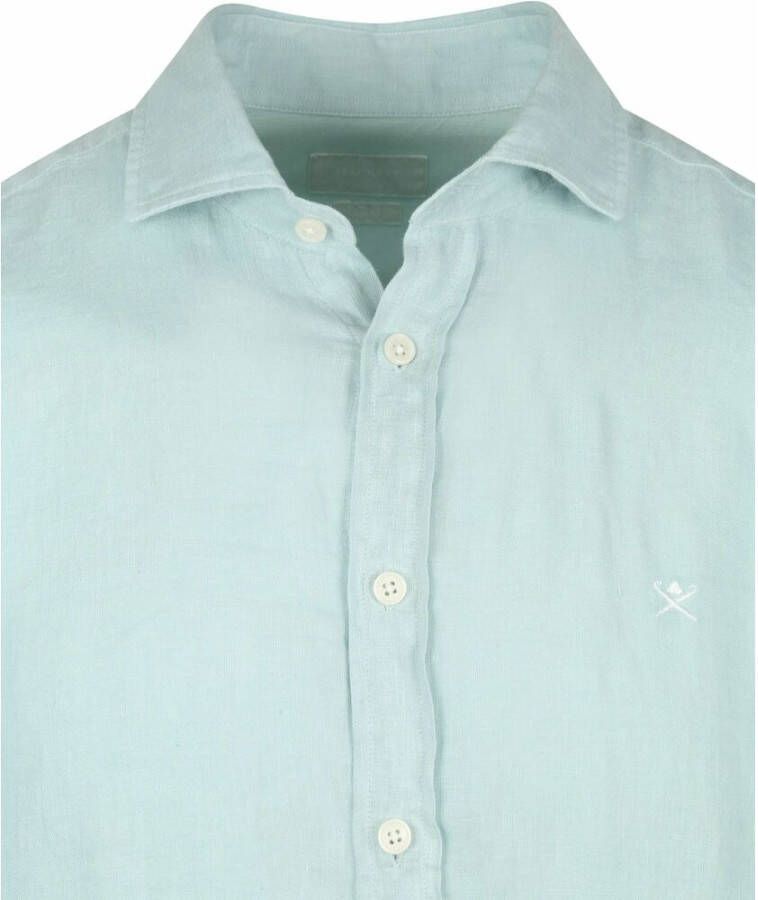 Hackett Overhemd Garment Dyed Groen - Foto 2