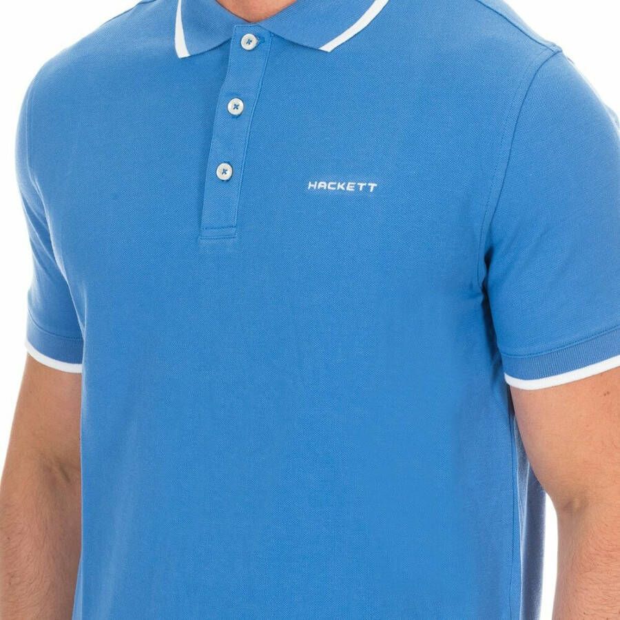 Hackett Polo Shirt Blauw Heren