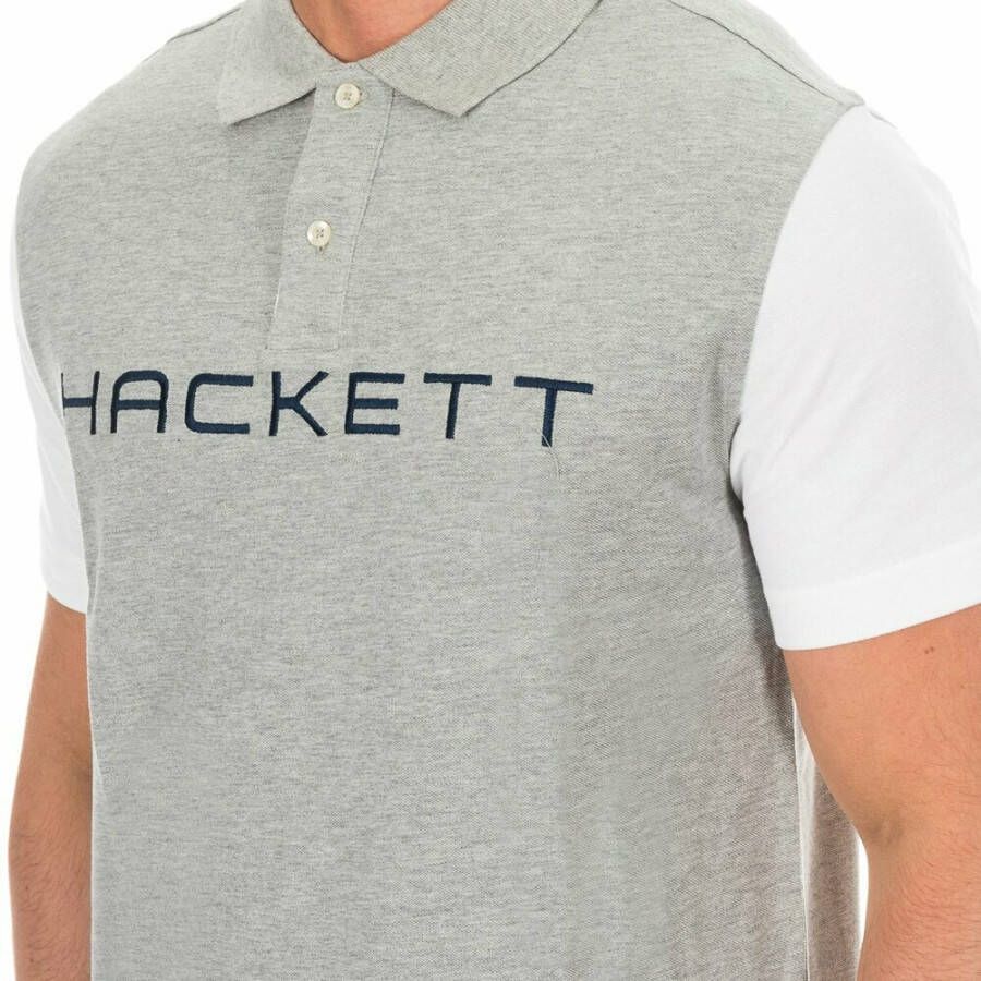 Hackett Poloshirt Grijs Heren