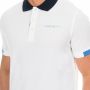 Hackett Polo met Korte Mouwen in Wit White Heren - Thumbnail 2