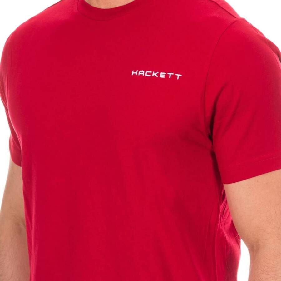 Hackett T-Shirts Rood Heren