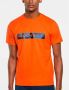 Hackett Heren Katoenen T-Shirt Orange Heren - Thumbnail 2