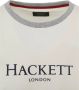 Hackett Heren Katoenen T-Shirt White Heren - Thumbnail 4