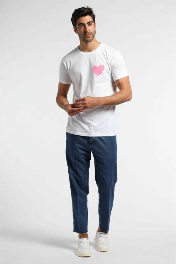 Haikure Gewone broek met Tasconi Blauw Heren