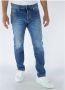 Haikure Rechte Stretch Jeans voor Mannen Blue Heren - Thumbnail 5