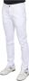 Hand Picked Slim-fit Trousers White Heren - Thumbnail 2