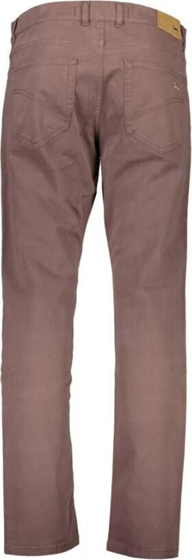 Harmont & Blaine Brown Cotton Jeans & Pant Bruin Heren