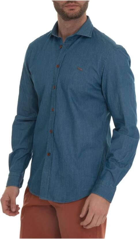 Harmont & Blaine Casual overhemd Blauw Heren